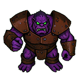 Zombie Brute (16-Bit) — sprite pixel art 256×256