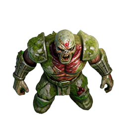 Zombie Brute (HD-2D) - 256x256 pixel art sprite