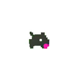 Chien Zombie (Basse Rés) — sprite pixel art 256×256