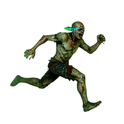 Zombie Runner (Atmospheric) - 256x256 pixel art sprite