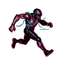 Zombie Runner (Cyberpunk) - 256x256 pixel art sprite