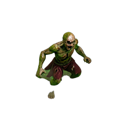 Zombie Runner (HD-2D) - 256x256 pixel art sprite