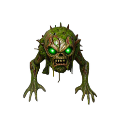 Zombie Shambler (HD-2D) - 256x256 pixel art sprite