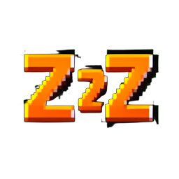 Zzz Sleep - 256x256 pixel art sprite