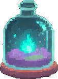 Glass Terrarium Effect B — 114×154 pixel art sprite