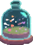 Glass Terrarium Effect C - 112x155 pixel art sprite