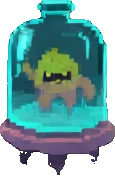 Ennemi C du terrarium en verre — sprite pixel art 115×177