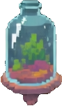 Glass Terrarium Prop D - 89x152 pixel art sprite