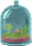 Glass Terrarium Building B - 103x150 pixel art sprite