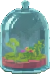 Bâtiment de terrarium en verre B — sprite pixel art 103×150