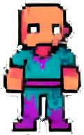 Graffiti Urban Character B - 121x194 pixel art sprite