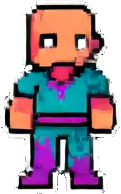Graffiti Stadtfigur B — 121×194 Pixel-Art-Sprite