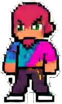 Graffiti Urban Character C - 121x203 pixel art sprite
