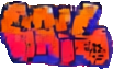 Entorno urbano graffiti A — sprite pixel art 103×64