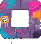 Graffiti Urban Tile C - 132x143 pixel art sprite
