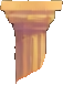 Efecto del templo griego C — sprite pixel art 57×77