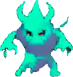 Enemigo del Templo Griego A — sprite pixel art 145×153
