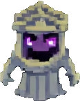Enemigo del Templo Griego B — sprite pixel art 116×146