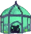 Inimigo C da Estufa — sprite pixel art 104×113