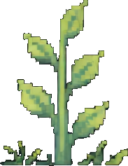 온실 소품 C — 256×384 픽셀 아트 스프라이트
