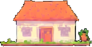 Gewächshaus-Gebäude B — 256×384 Pixel-Art-Sprite