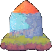 Greenhouse Structure C - 256x384 pixel art sprite
