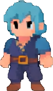 Hafencharakter C — 103×177 Pixel-Art-Sprite