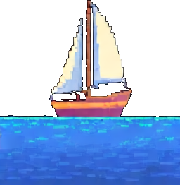 Harbor Environment C - 256x384 pixel art sprite