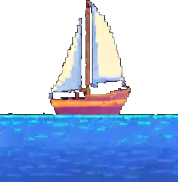 Hafenumgebung C — 256×384 Pixel-Art-Sprite