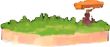 Hafenstruktur C — 160×69 Pixel-Art-Sprite