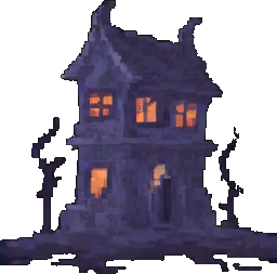 鬼屋效果 C — 256×384 像素游戏素材