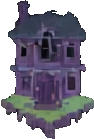Objeto da Mansão Assombrada D — sprite pixel art 94×139