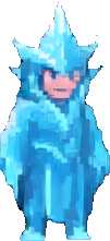 Ice Cave Character C - 101x221 pixel art sprite