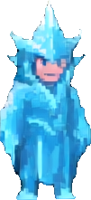 Eishöhle Charakter C — 101×221 Pixel-Art-Sprite