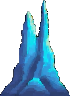 Ice Cave Effect A - 256x384 pixel art sprite