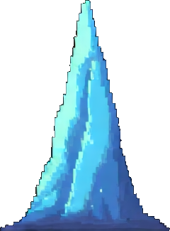 Ice Cave Effect C - 256x384 pixel art sprite