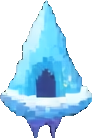Ice Cave Prop A - 92x139 pixel art sprite