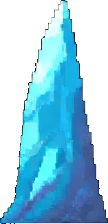Ice Cave Structure C - 256x384 pixel art sprite