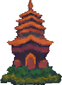 Jungle Temple Enemy C - 256x384 pixel art sprite