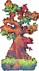 Jungle Temple Environment C - 256x384 pixel art sprite