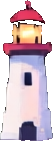 Lighthouse Effect B - 53x141 pixel art sprite