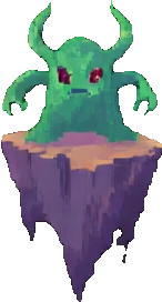 Inimigo do farol A — sprite pixel art 146×272