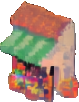 Market Street Environment C - 87x112 pixel art sprite