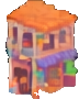 Objet de la rue du marché A — sprite pixel art 72×90