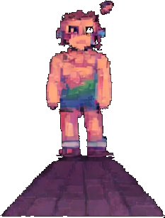 Market Street Tile B - 256x384 pixel art sprite