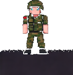 Military Base Effect C - 256x384 pixel art sprite