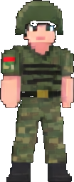 Military Base Tile A - 256x384 pixel art sprite