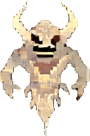 Roman Mosaic Enemy A — 130×196 pixel art sprite