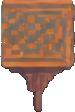 Objeto de Mosaico Romano D (Pixel Art) — sprite pixel art 75×112