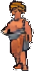 Roman Mosaic Building B — 49×101 pixel art sprite